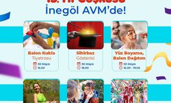 İnegöl AVM'den 15'inci yıla özel etkinlikler