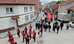 İnönü'de 107. Yıl Gençlik Yürüyüşü düzenlendi