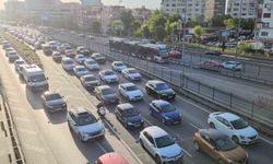 İstanbul'da akşam saatlerinde trafik yüzde 78'e ulaştı