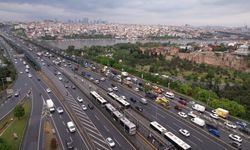 İstanbul'da yağmur ve maç trafiği