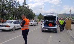 Kahramanmaraş'ta iki otomobil çarpıştı: 1 yaralı