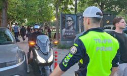 Kaldırımı yol gibi kullandılar, cezadan kaçamadılar