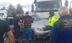 Kamyon ile otomobil çarpıştı: 1 ölü
