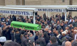 Karaman'da kazada hayatını kaybeden elektrikli bisiklet sürücüsü toprağa verildi