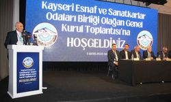 Kayseri Esnaf ve Sanatkarlar Odaları Birliği Genel Kurulu başladı