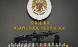 Kırşehir'de 2 ruhsatsız av tüfeği ele geçirildi
