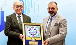 Kütahya OSB'de Emin Yüce görevine veda etti