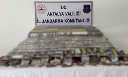 Manavgat'ta 5 bin paket kaçak sigara ele geçirildi