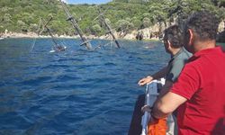 Marmaris'te gezi teknesi battı, yolcular tahliye edildi
