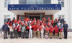 Mayın Filosu Komutanlığı kapılarını ortaokul öğrencilerine açtı