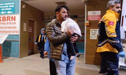 Merdivenlerden yuvarlanan 1 yaşındaki bebek yaralandı
