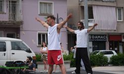 Meydanda spor ve müzik coşkusu