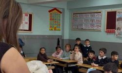 Minik öğrenciler bayram sevincini erken yaşadı