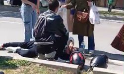 Motosiklet otomobil ile çarpıştı: 1 yaralı