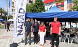 NAFAD standına vatandaşlar ilgi gösterdi