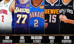 NBA'de sezonun en iyi 5'leri açıklandı
