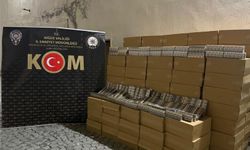 Niğde'de 50 bin paket kaçak sigara ele geçirildi