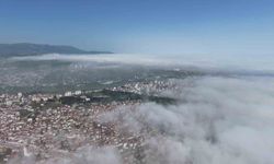 Samsun sisle kaplandı