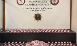 Samsun'da 11 bin 704 adet uyuşturucu hap ele geçirildi