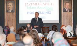 Sanat Melikgazi'de hat sanatının incelikleri konuşuldu