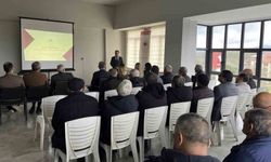 Simav'da kiraz üreticilerine eğitim desteği