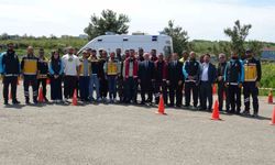 Sinop'ta ambulans sürücüleri zorlu parkurlarda yeteneklerini sergiledi