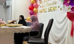Sinop'ta genç hafızdan bir günde hatim başarısı