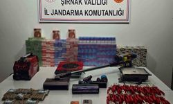 Şırnak'ta 23 milyon 812 bin lira değerinde kaçak malzemeler ele geçirildi