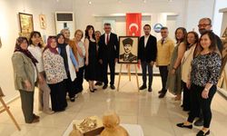 Söke'de ahşap yakma sanatının örnekleri sanatseverlerle buluştu