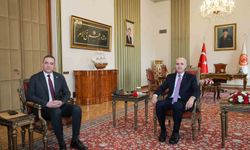 TBMM Başkanı Kurtulmuş, TBB Başkanı Sağkan ve beraberindeki heyeti kabul etti