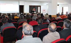 Tercan'da kırsal kalkınma ve bireysel sulama destekleri toplantısı düzenlendi