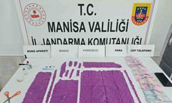 Turgutlu'da 13 bin 800 içimlik sentetik uyuşturucu ele geçirildi