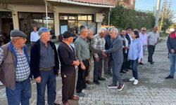 Vali Turan, doludan etkilenen Dokuzhöyük köyünde incelemelerde bulundu