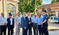 Yenice'de bayramlaşmaya Anayasa Mahkemesi Üyesi İnce katıldı