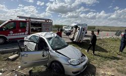 Yozgat'ta iki otomobil çarpıştı: 1 ölü, 1 yaralı