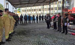 Zonguldak'ta orman yangınına karşı işbaşı eğitimleri sürüyor