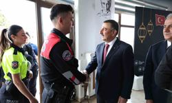 Zonguldak'ta protokol bayramlaştı