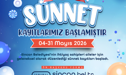 SİNCAN BELEDİYESİ SÜNNET KAYITLARI DUYURUSU