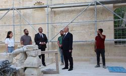 Adıyaman'da tarihi Ulu Camii ve Kap Camii çalışmaları devam ediyor