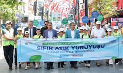 Bağcıların çocuklarından 'Sıfır Atık' gösterisi