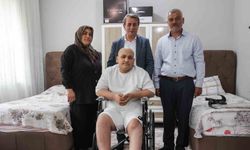 Başkan Yetişkin'den Muhammet'e doğum günü hediyesi