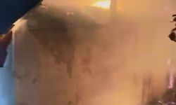 Bingöl'de arazi yangını eve sıçradı