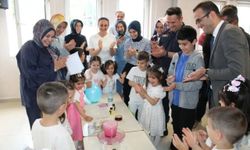 Boyabat'ta miniklerden bilim şöleni