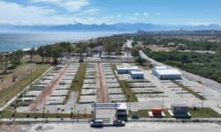 Büyükşehir Belediyesi'nden Lara'ya yeni karavan parkı