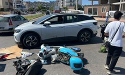 Çocuklarını okuldan almak için yola çıkan anne, motosikletiyle karıştığı kazada hayatını kaybetti