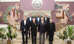 Denizli İl Emniyet Müdürü Sağdıç'tan Denizli OSB Yönetimine tebrik ziyaret etti