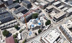 Depremde yıkılan Malatya'nın simgesi Yeni Cami'de restorasyonda sona yaklaşıldı