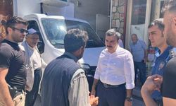 Dicle Kaymakamı Atış, esnaf ve vatandaşlarla bir araya geldi