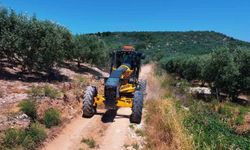 Didim'de yol çalışmaları sürüyor