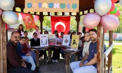 Eleşkirt'te öğrenciler okudukları kitapları sanatla anlattı